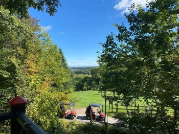 Vue du balcon arrière